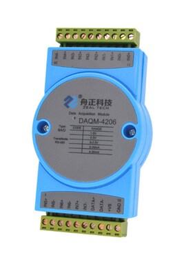 现货科技 DAQM4206A I C数据中集器4 20ma转RS485采集模块TD
