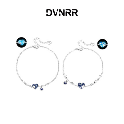 DVNRR梦境守护猫 设计师原创情侣手链s925银
