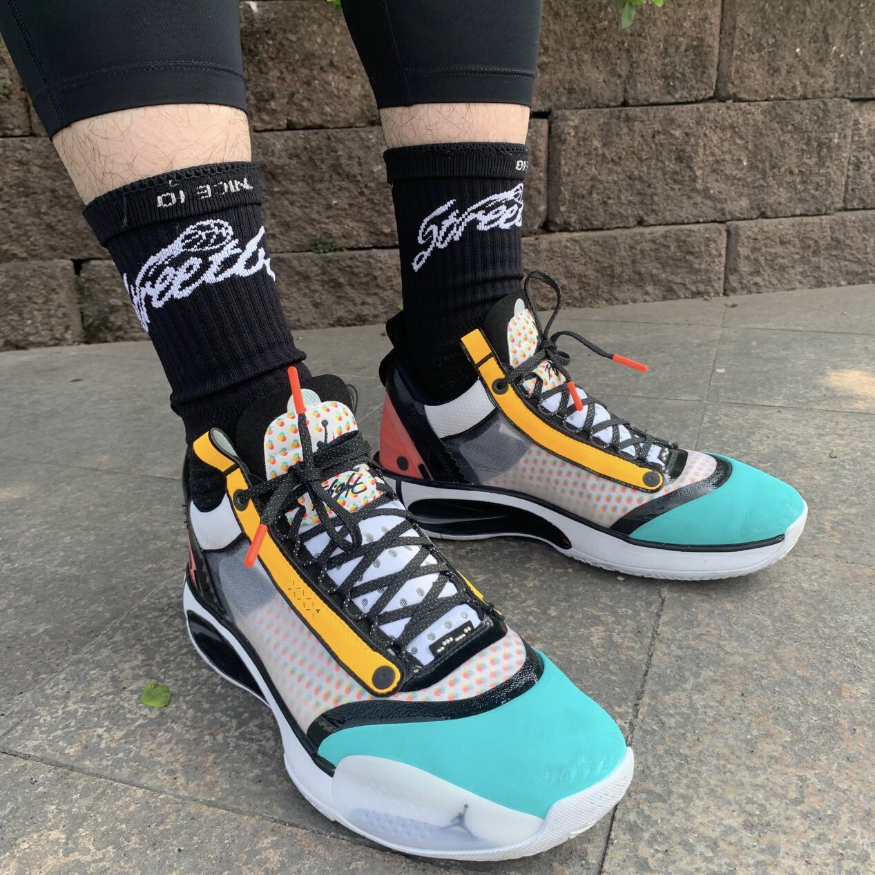 Air Jordan 34 Low AJ34 郭艾伦 糖果男低帮实战篮球鞋CZ7748-100