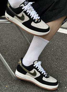 耐克/Nike Air Force 1迷彩空军一号男子板鞋HQ1967-100 特价断码