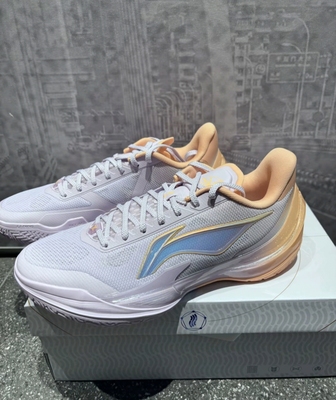 李宁利刃5v2篮球鞋晨慕紫色ABAV059-7