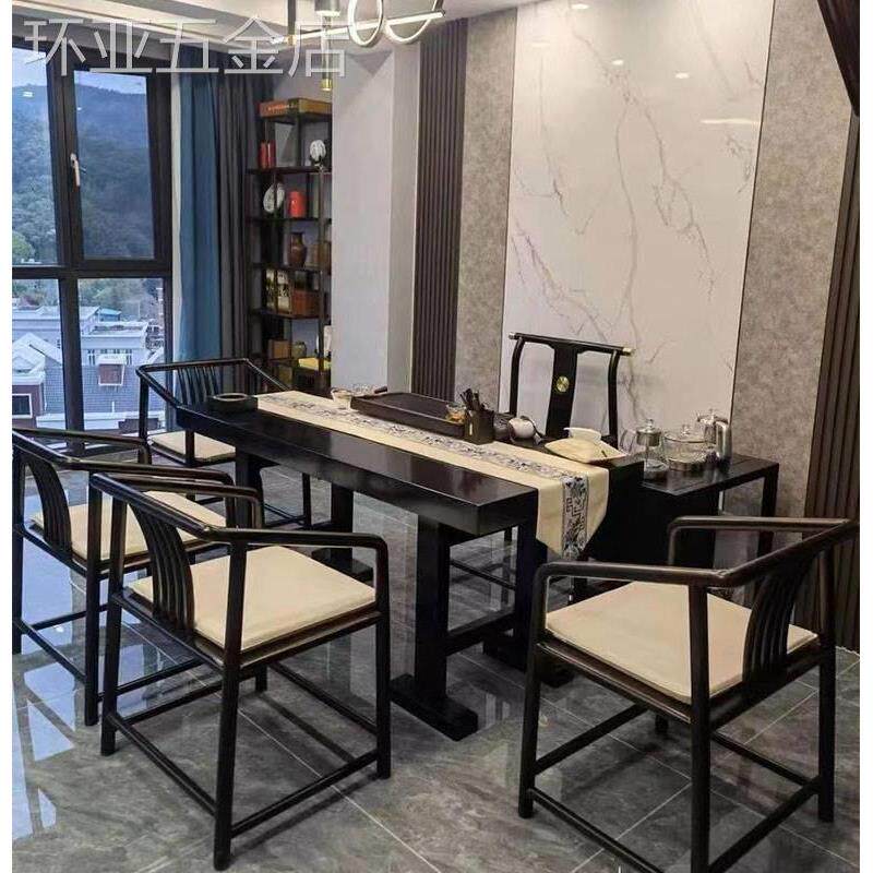 新款黑檀实木大板茶桌茶台原木特价办公桌新中式古典家具茶几整块