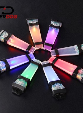 速发D香g战术头盔术别灯带魔识贴强光频闪求生灯口o糖信号灯防水