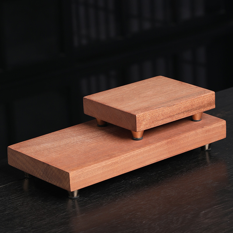 速发沙比利雕刻工艺品佛像摆件底座长方形花瓶奇石实茶宠底座头木