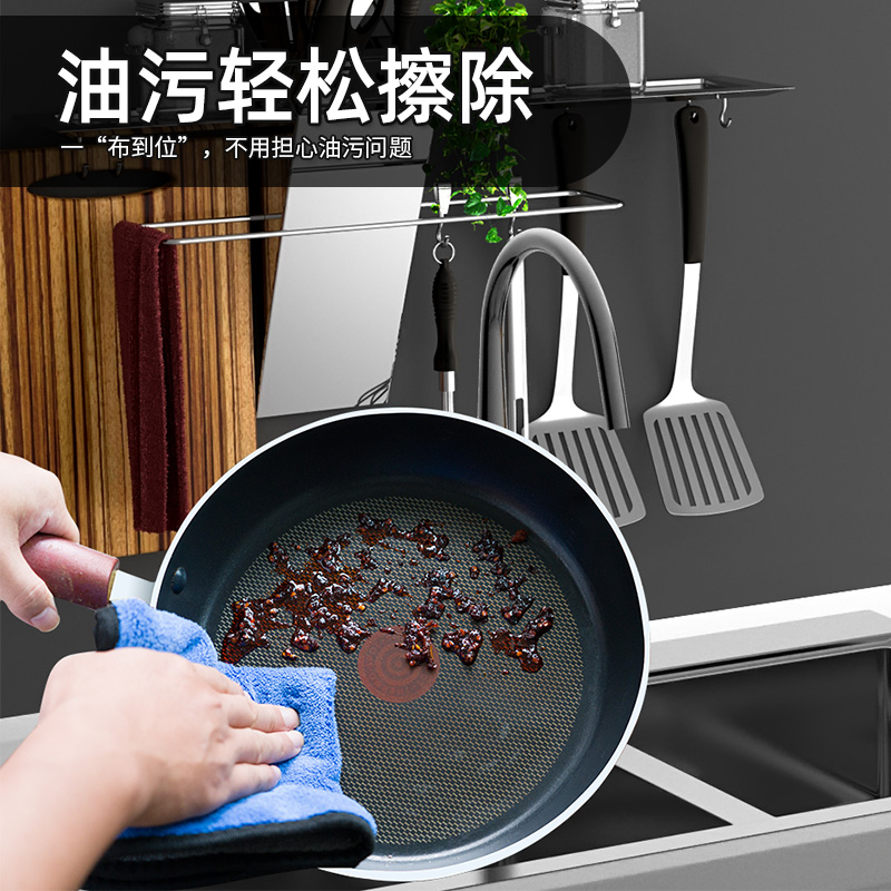 速发保洁毛卫生吸水搞巾加厚抹布不掉毛拖地抹桌布擦玻璃水留不痕