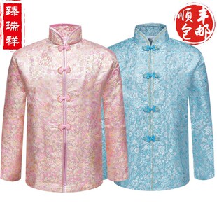 速发臻瑞祥 寿衣 男 件夹衣 夹八 黄马褂 搭配寿衣全套 配袄 套夹