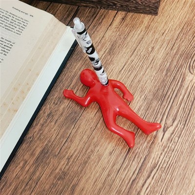 速发凶手泄犯罪场笔插现文具笔插创意发的笔筒办公桌摆件个性