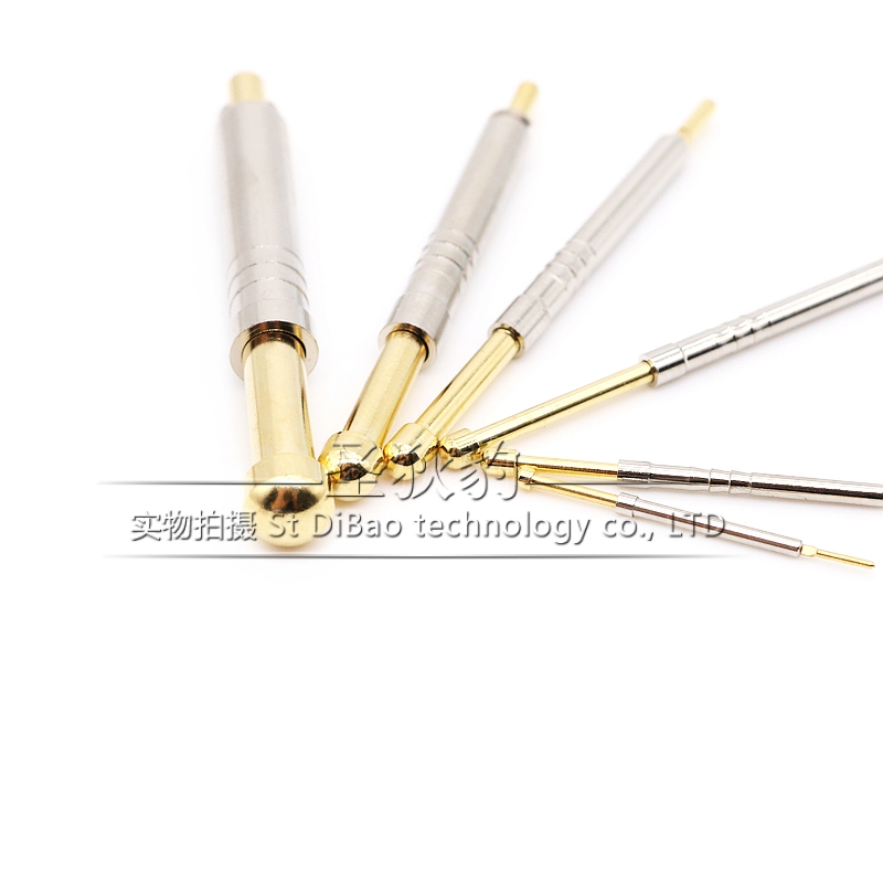 PH-1D 2D 3D 4D 5D6D圆头一体式探针头1.2/1.5MM功能测试针PCB