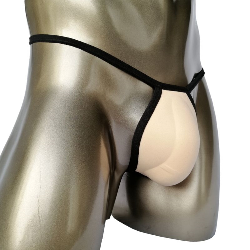 男士防尴尬罩杯内裤海绵防磨护裆垫片激凸显大裸睡神器潮男生