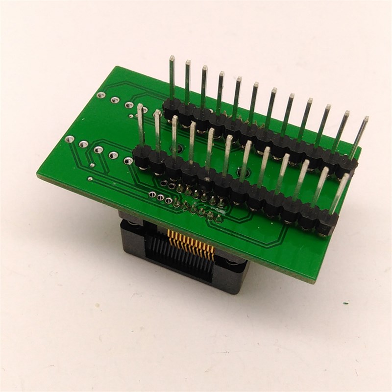 IC测试座 OTS-24(34)-0.65-01 SSOP24座 TSSOP24测试座  CH341