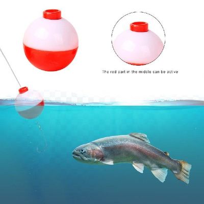 10pcs Fishing Bobber Set Plastic Round Float Buoy Outdoor