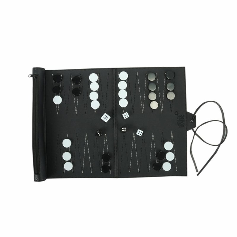 新品Leather Chessboard Backgammon P International Chess Set