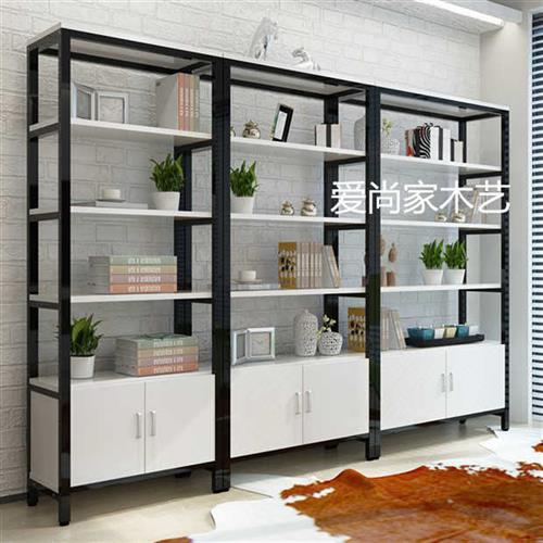 展示柜超市仓储货架展示架组装货柜实木陈列架样品柜置物架组合架