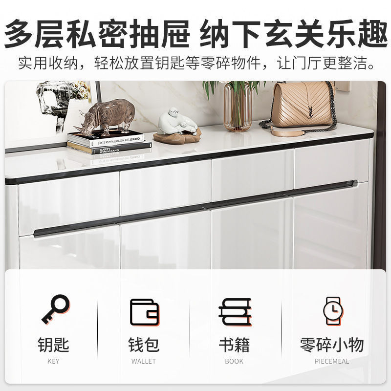 大容量鞋柜鞋柜家用门口玄关柜阳台经济型现代简约收纳柜