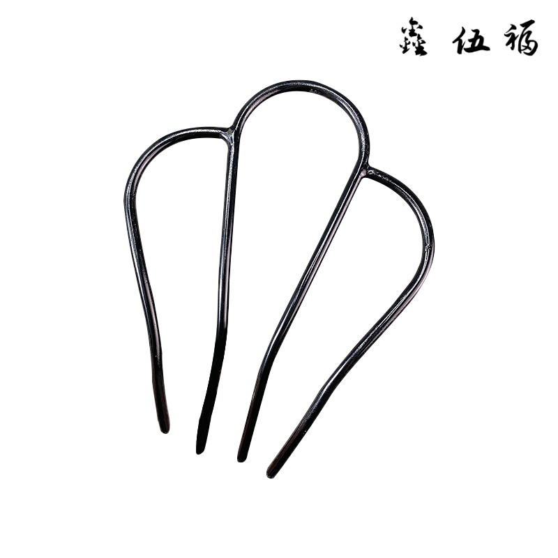 盘发神器插梳女丸子头简约u型发夹发卡发插发簪头饰2021新款夏季