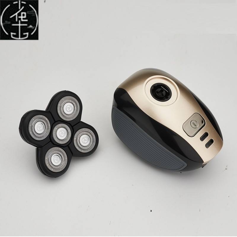 Rotary Electric Shaver Rechargeable Bald Head Shaver for Men