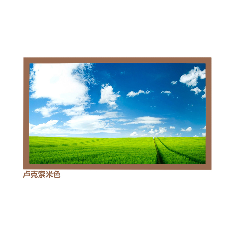 经科JK画框投影幕布中边框H3-AT/W2编织透声白幕180寸2.35:1