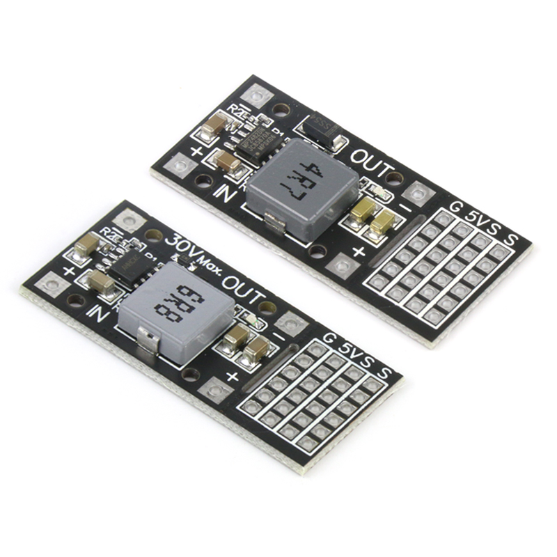 DC-DC直流5A降压模块MP2482 SY8205 舵机马达电机5V驱动电源板