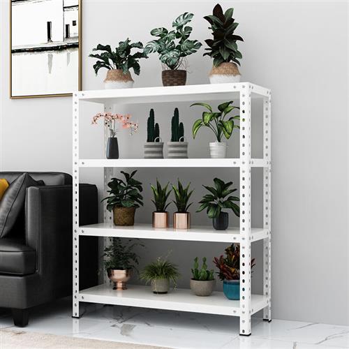 爆品不锈钢货架家用 多层角钢货架置物架厨房超市家用仓库多层品