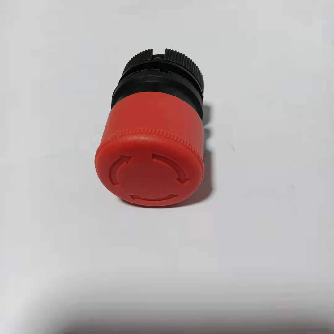 。优质ZB2-ES44塑料式22mm急停按钮0mm头部ES54旋转复位ES64大蘑