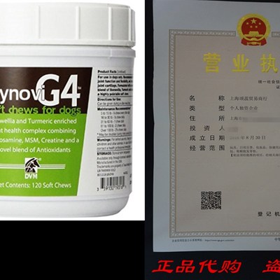 DVM 9316 Synovi G4 Soft Chew, 120 Count