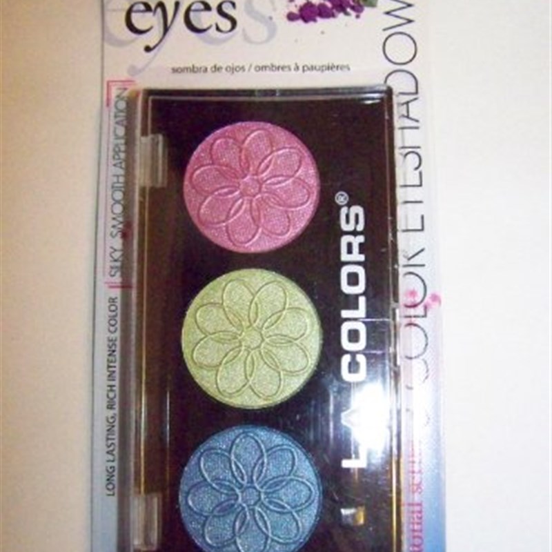 L.A. Colors 3 Color Eyeshadow  Lotus