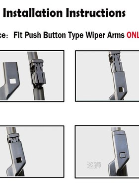 Ericks Wiper LHD Front Wiper Blades For Great Wall Haval H9