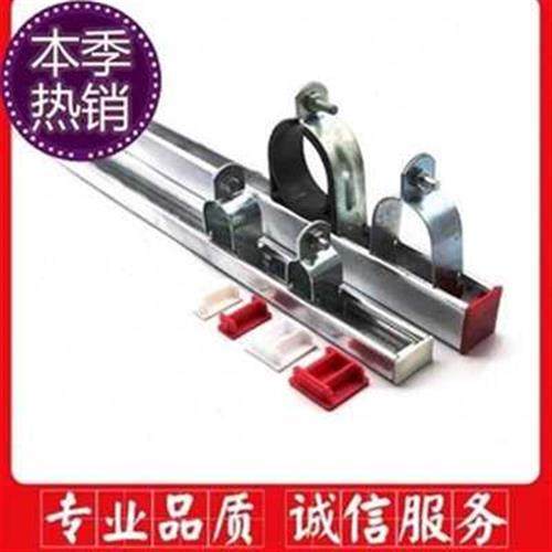新品架支架槽钢优i质镀锌c型钢光伏太板固M定抗T震冲孔支架及配件