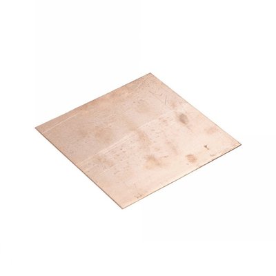 99.9% Copper Cu Metal Sheet Plate Nice Mechanical Behavior a