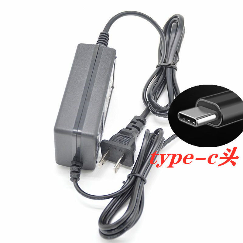 12V3A2A上网本电脑充电线type-c头平板电源适配器5V3A接口