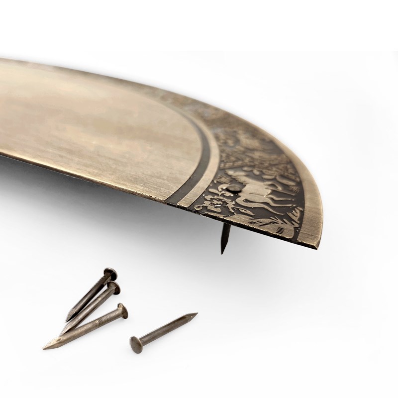 兽头门环纯黄铜大门铜拉环拉手仿古铜件狮子头门锁古铜木门中式t