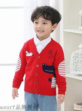 Pick size 2021 autumn winter new sweater coat trend dinosau