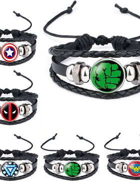 Badge Captain America Superman Spiderman Flash