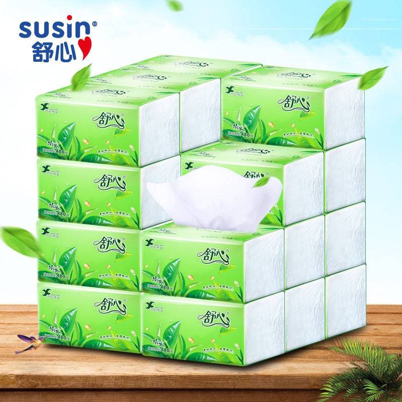 Over 480 sheets 18 packs of comfortable large sizfe tiss