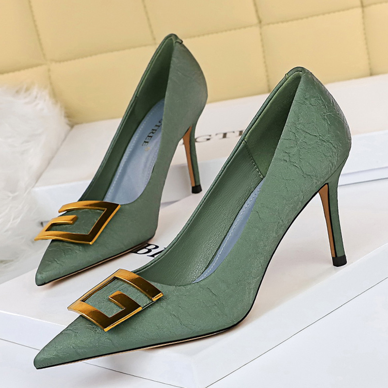 2021 Luxury Women 8.5cm High Heels Tacones Pumps Designer Of