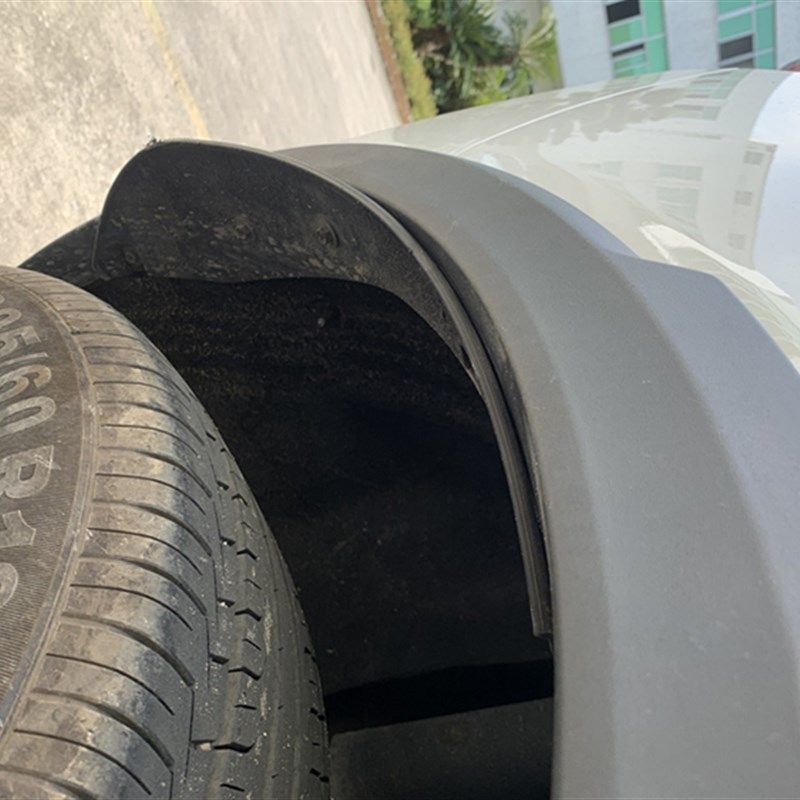 适用于比亚迪元轮眉后装饰板 元EV s2 元pro后轮外挡泥板轮