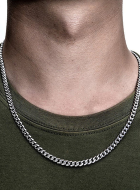 2023 Temperament Fashion Cube Rope Chain Men Necklace