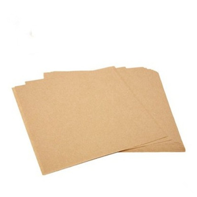 食品吸油纸牛皮色垫纸 装烧烤炸鸡油炸薯条小吃垫盘用纸 厨房餐厅