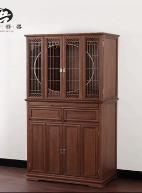 佛龛新中式立柜家用现代轻奢小型关公佛台供桌香案观音菩萨佛柜