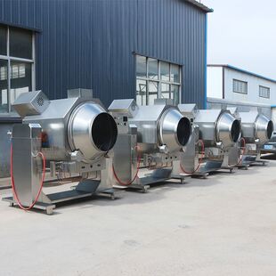 饭厅食堂大锅菜炒锅 大型炒饭炒肉炒菜机 全自动炒菜机 极速滚筒式