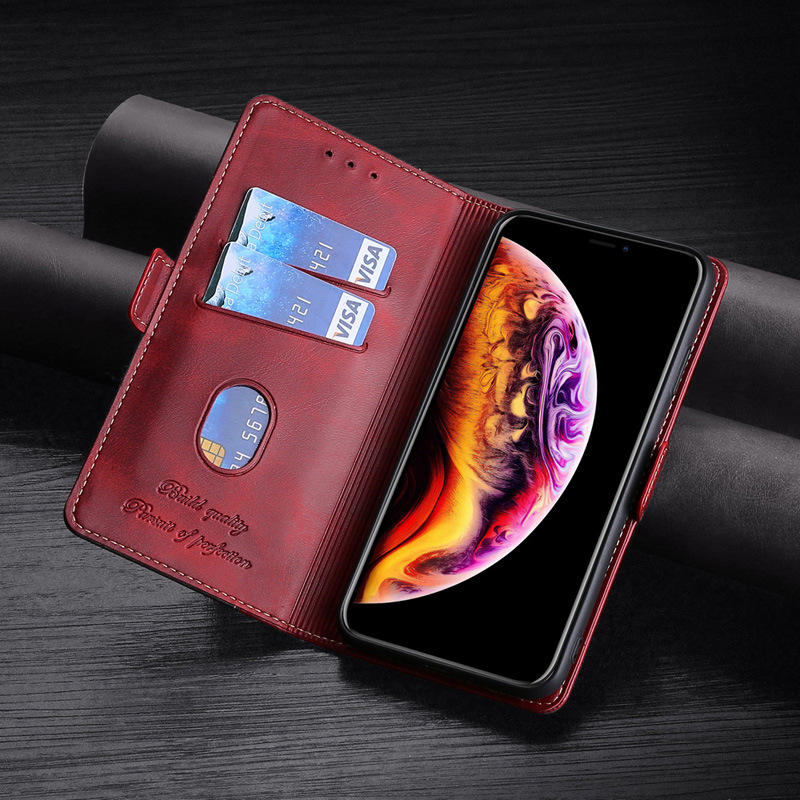 适用沃达丰N11侧扣皮套 HT S8保护套C16 Pro插卡手机皮套