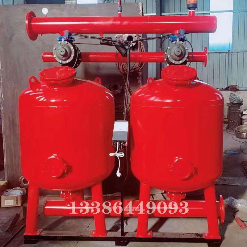 全自动石英砂过滤器工业多介质机械锰砂活性炭浅层砂井水过滤罐缸