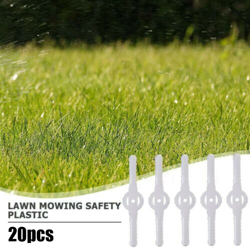 20PCS Plastic Cutter Blades For Electric Cordless Grass Trim