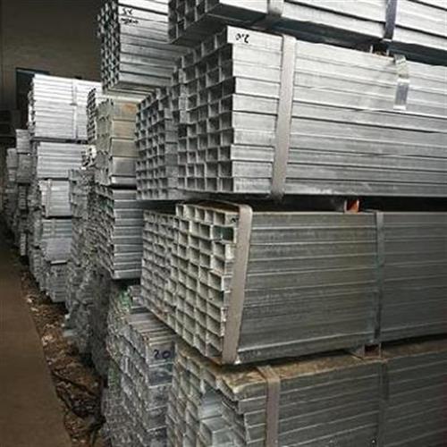 新品管不锈钢管规格45o75方钢角铁镀B锌方管4060套管120120定制