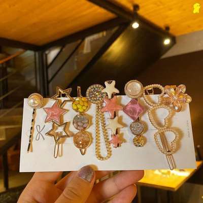 Side barrettes exquisite Japanese and Korean adult western