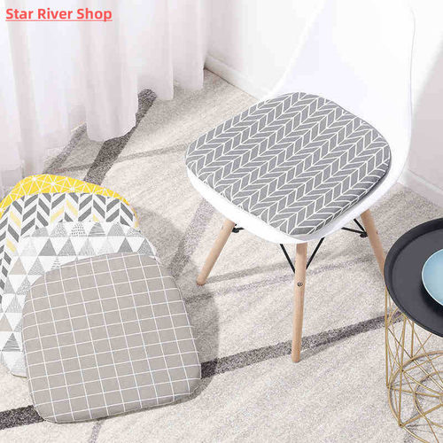 Nordic Printing Chair Decorative Cushion Soft Simplicity Mul