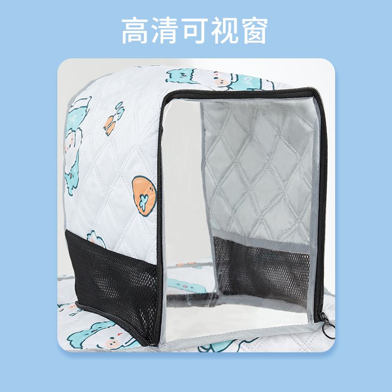 电动车挡风被雨衣一体儿童亲子款电动车挡风被夏季防晒罩防水电瓶