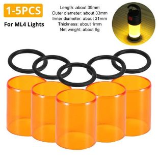Lantern Lampshape Camping 新品 ML4 Shade 5PCS For