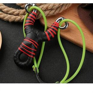 推荐老式羚d羊角传统皮筋组弹弓反曲金属弹工架子强力精准钢珠新