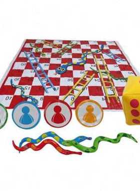 Presale Snakes And Ladders Board Game Set Thick Pvc Game